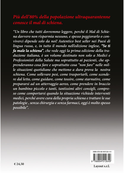Se ti fa Male la Schiena | Layout Edizioni - Salute e Benessere